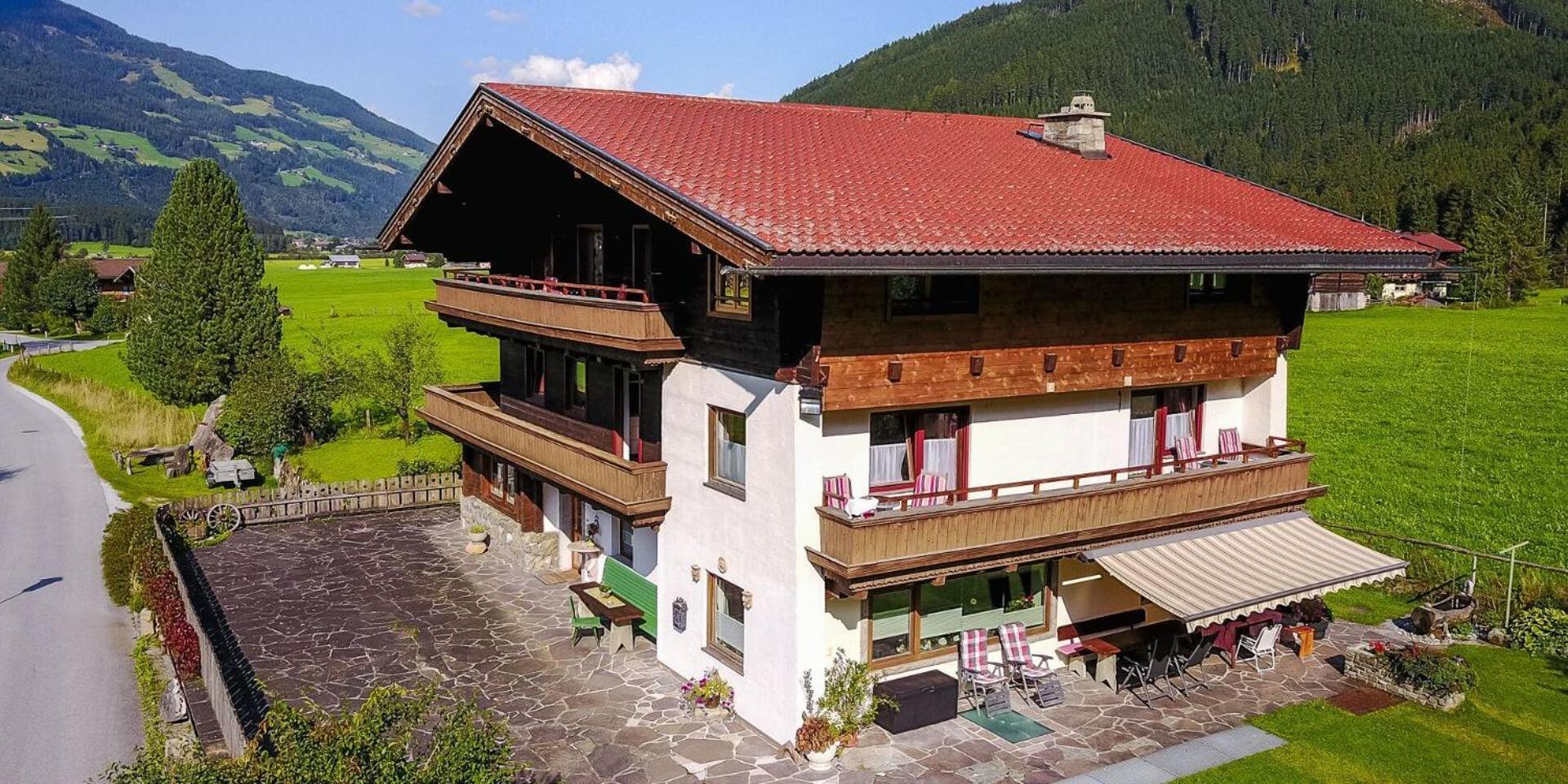 Haus Gartner 4-5 Pers Appartement Sulzau エクステリア 写真