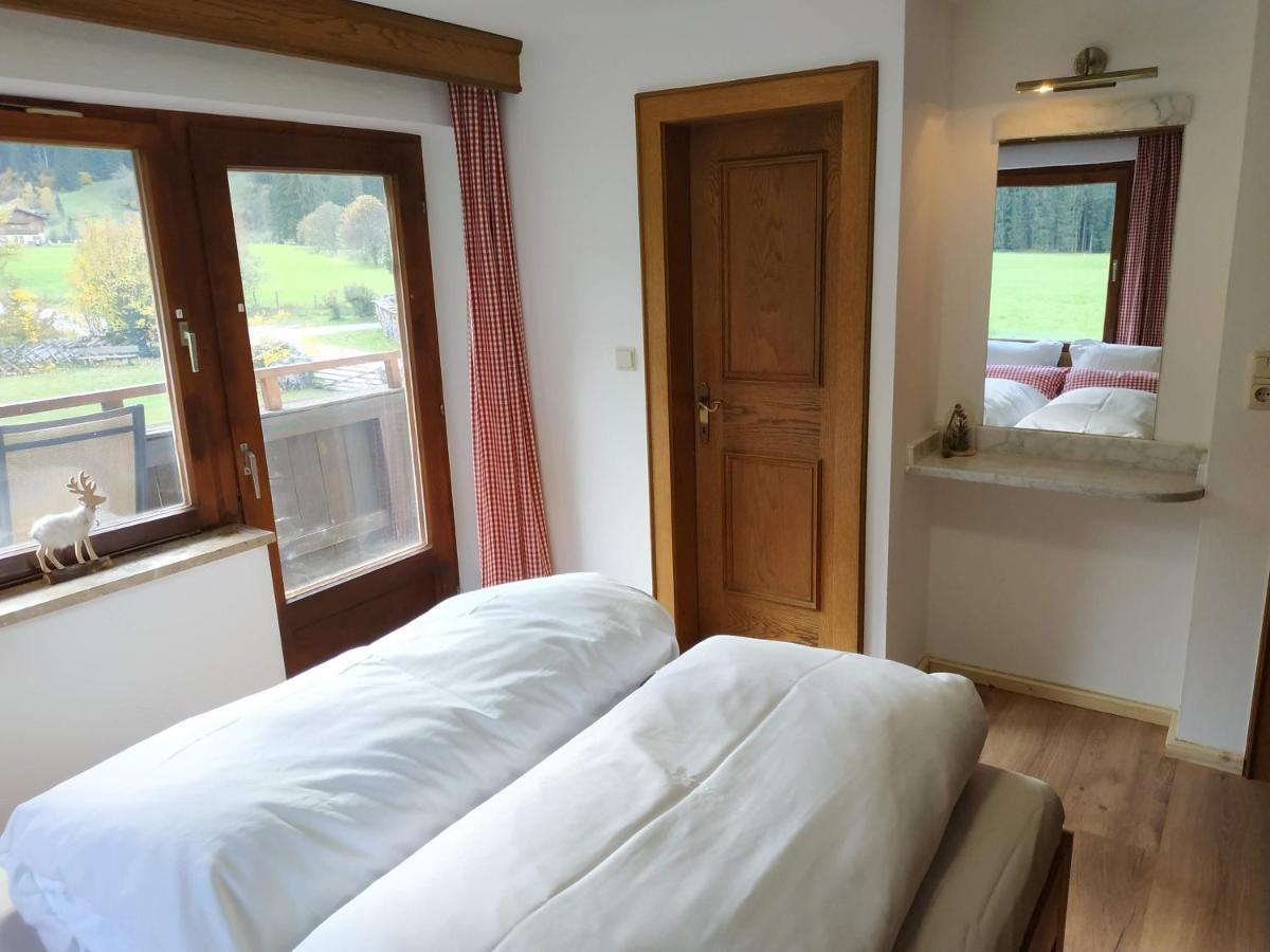 Haus Gartner 4-5 Pers Appartement Sulzau エクステリア 写真
